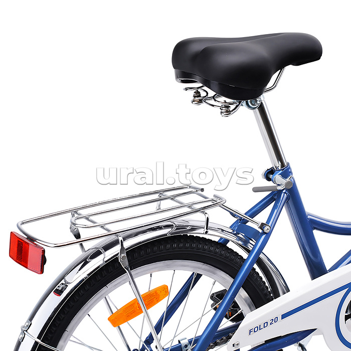 Велосипед 20" Rocket City Fold 20, цвет синий, размер 13,5"