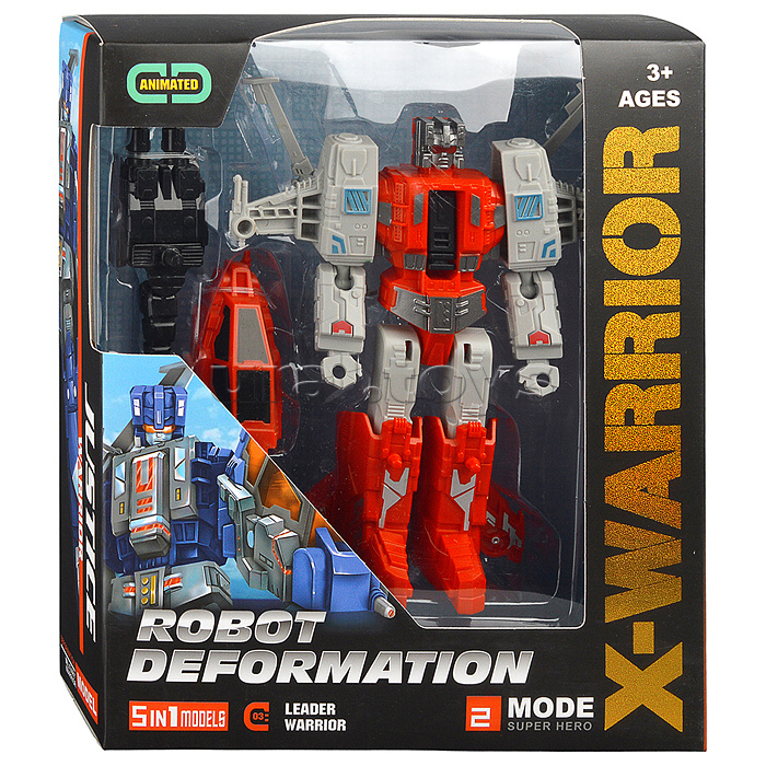 Робот трансформирующийся в транспорт №2, в коробке