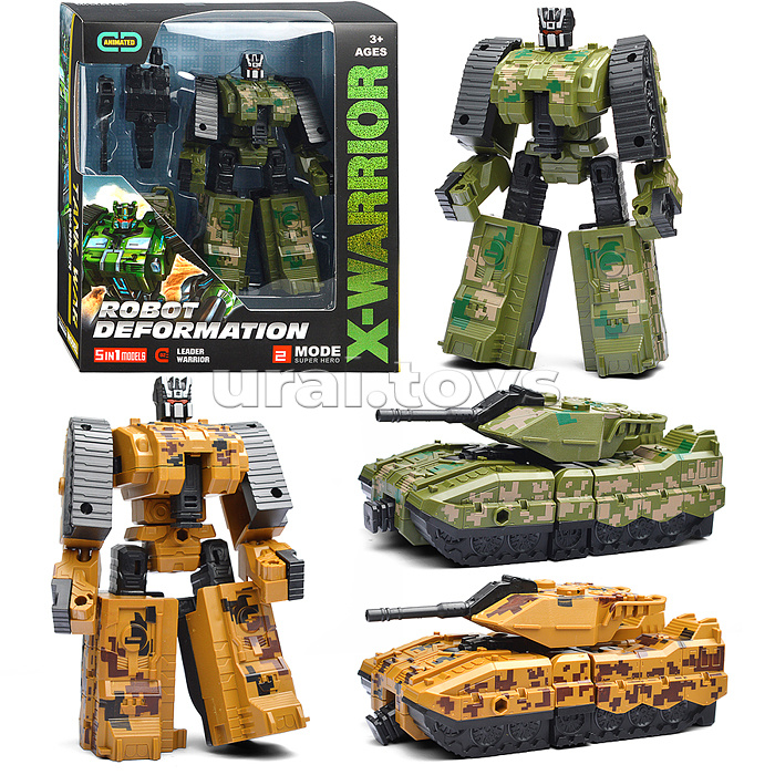 Робот трансформирующийся в транспорт №3, в коробке