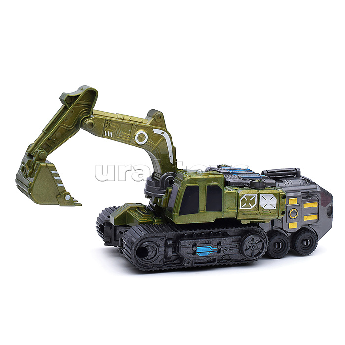 Робот трансформирующийся в экскаватор, в коробке