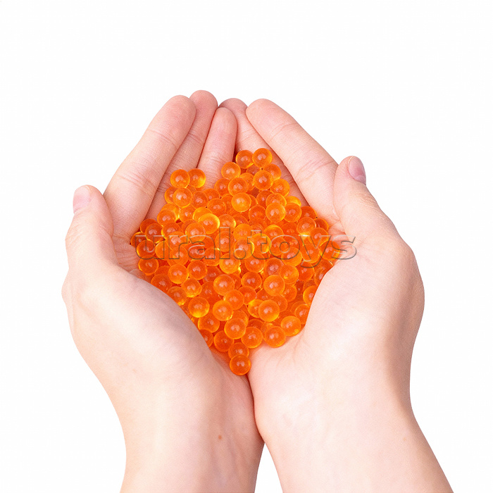 Водяные пули (оранжевые) в пакете