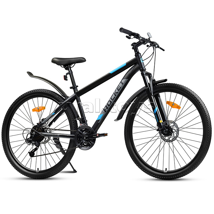 Велосипед 27,5" Rocket Crater 27.5, цвет черный, размер 16"