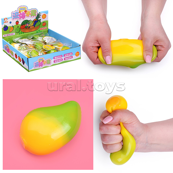 Игрушка-антистресс "Манго" Игрушка-антистресс "Манго"