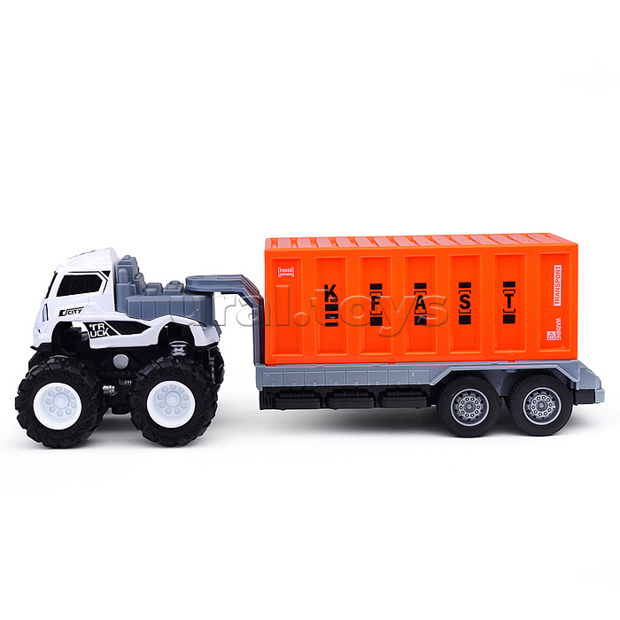 Машина "Мега контейнер" в коробке