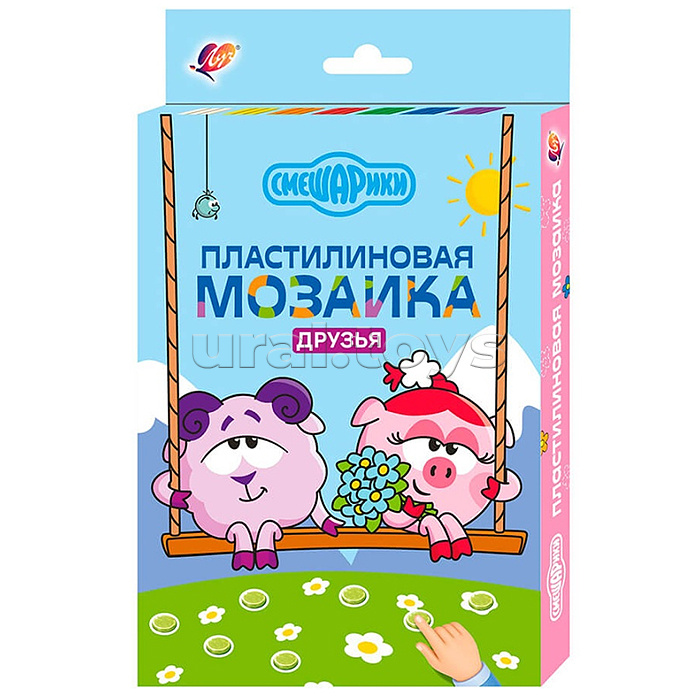 Пластилиновая мозаика "Смешарики. Друзья"