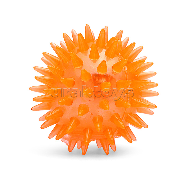 Мяч-ёж "Неоновый цвет" (5,5 см.) в коробке