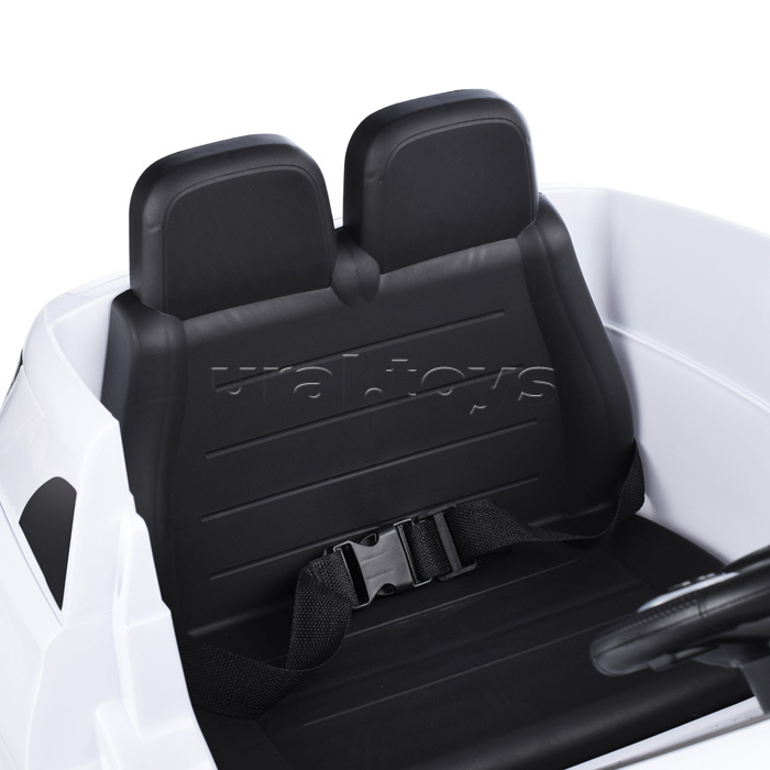 Электромобиль "Виват" на аккумуляторе, с р/у управлением, в коробке (белый)