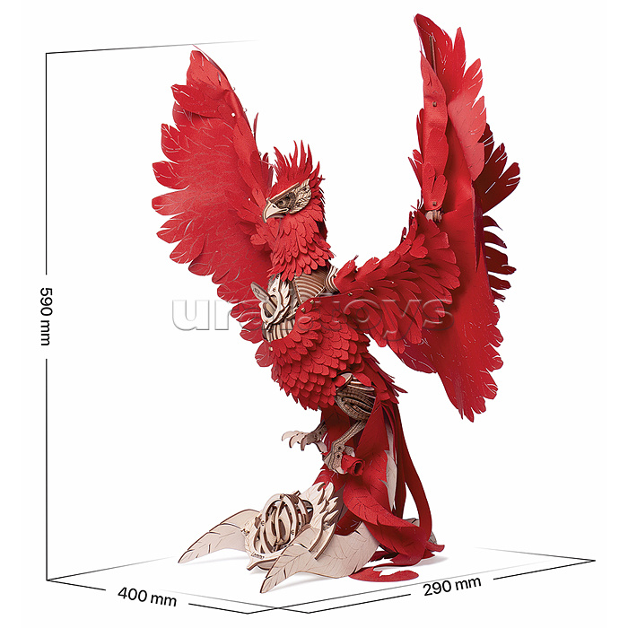 Модель Ночник "Огненный феникс"