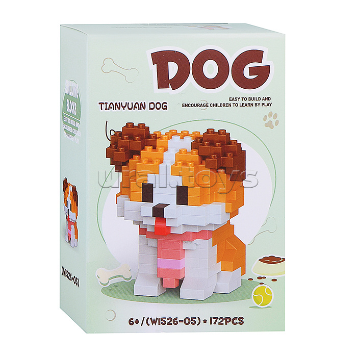 Конструктор "Щенок" (в ассортименте) в коробке