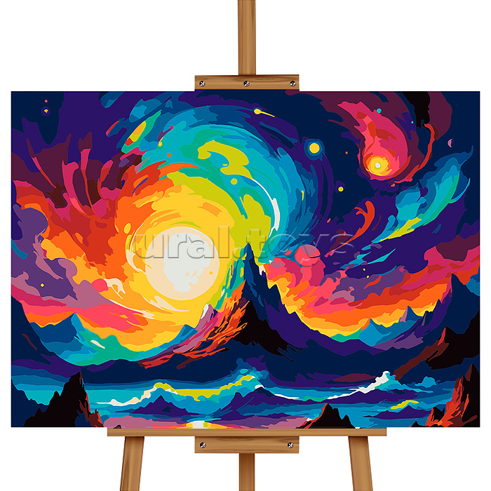 Картина по номерам "Дыхание космоса" 50*40 см