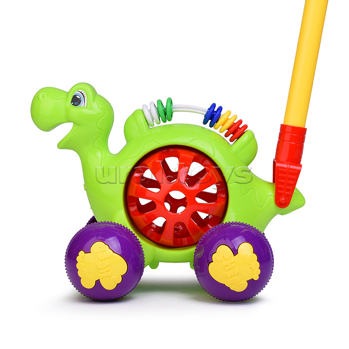 Каталка 513 "Звонкий динозар" в пакете