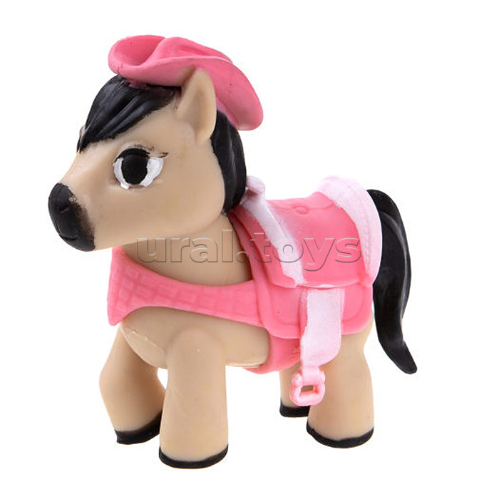 Пони на фасоне "Долли" (пони тянущиеся в костюмчиках 10см) пакет с окном