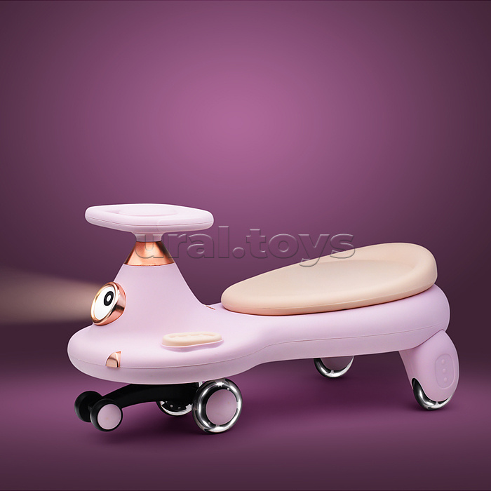 Каталка-бибикар в коробке (розовый)