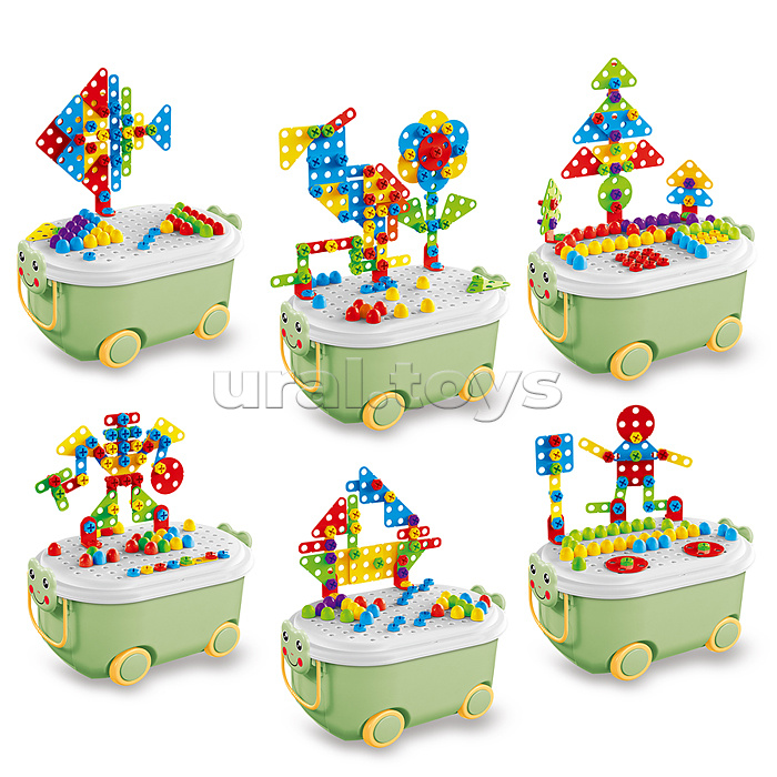 Конструктор "Магические панели" (249 дет.) в чемодане