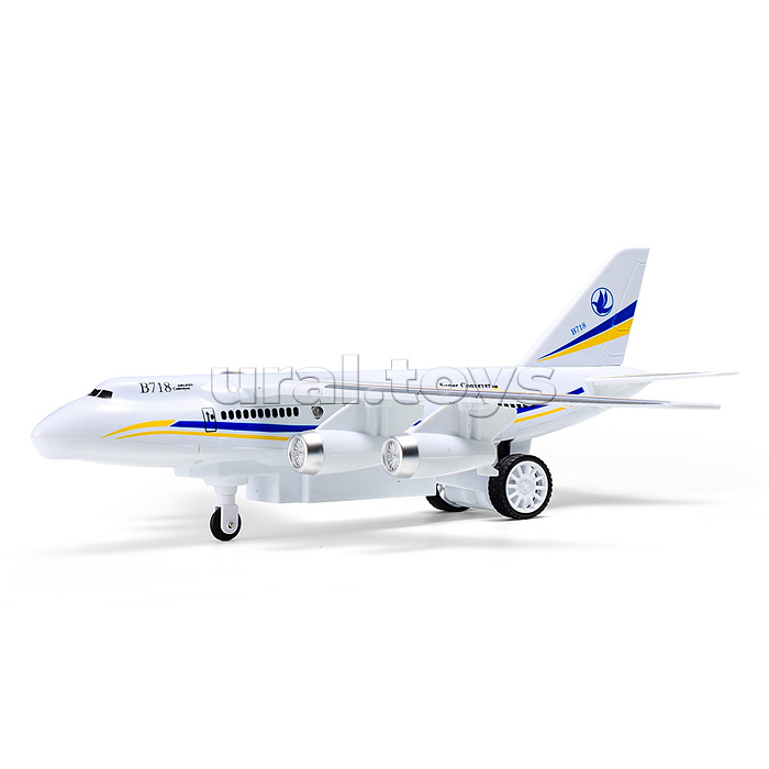 Самолет  "Веселый полет" р/у, 27 MHz, в коробке