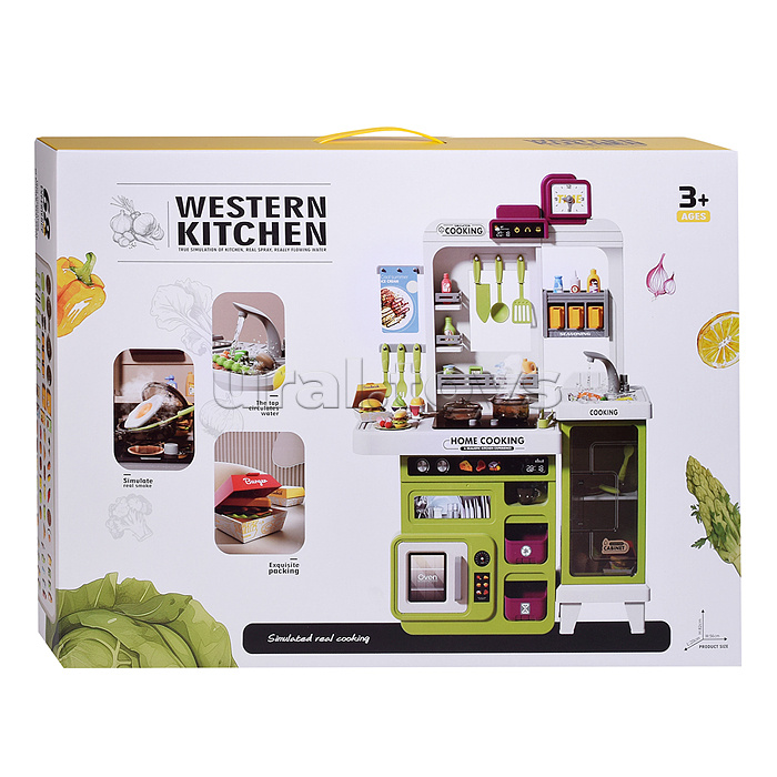 Игровой набор "Кухня. Учись готовить играя" в коробке