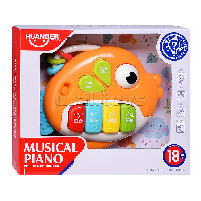 Игрушка развивающая "Рыбка" в коробке