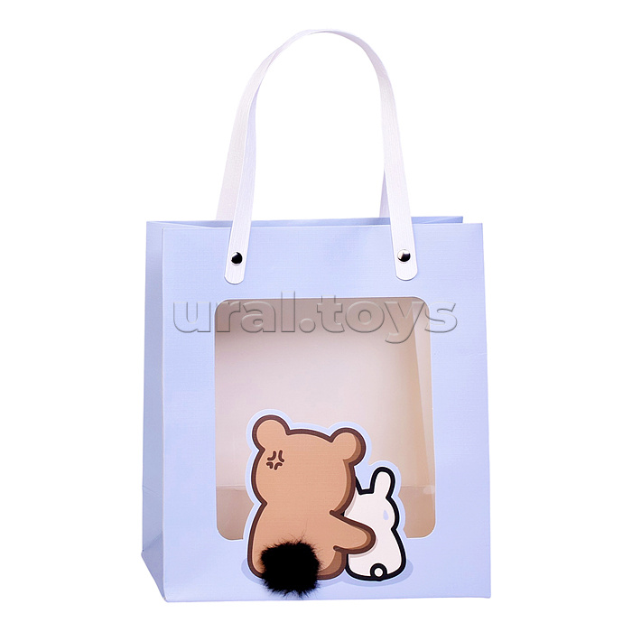 Пакет подарочный "Волшебная коробочка" 20,5*9,5*22,5см.