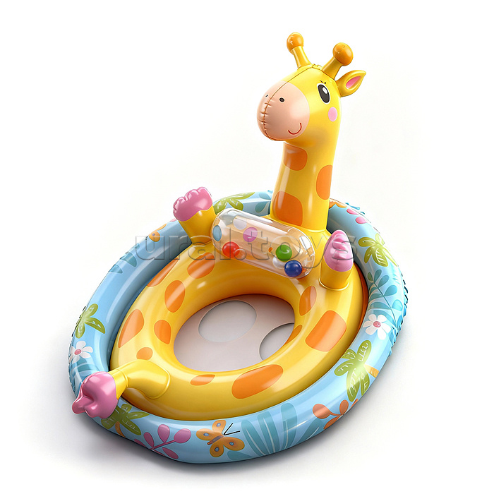 Круг для плавания "Зверюшки", с сиденьем, от 3-4 лет, цвета МИКС, 59570NP INTEX
