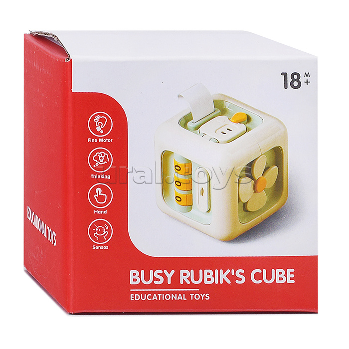 Куб развивающий "Развивайка" в коробке