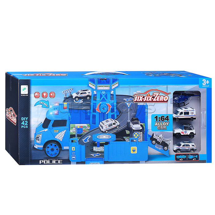 Парковка-машина "Спецслужба" в коробке