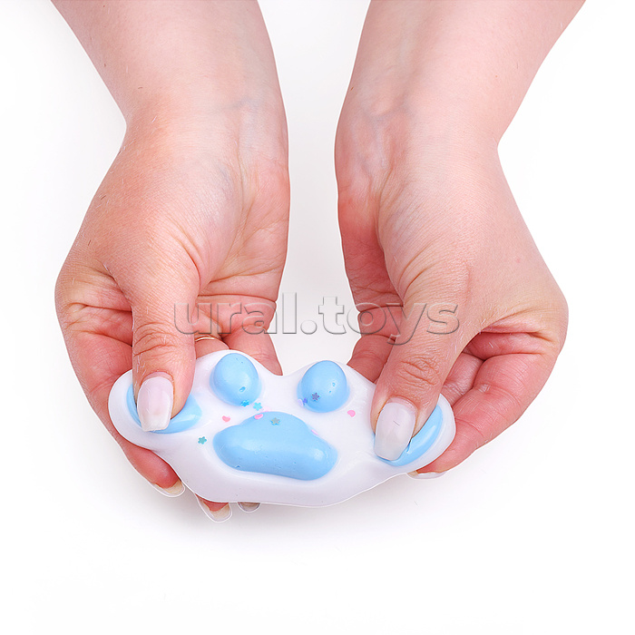 Игрушка-антистресс "Лапа плюшевого медведя"