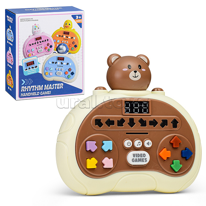 Игра электронная "Мишка" в коробке