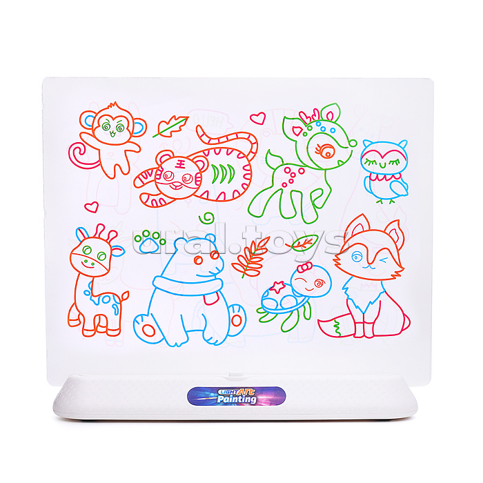 Доска для рисования "Волшебство света" в коробке