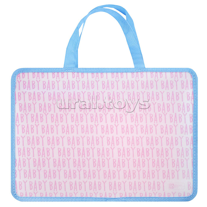 Папка пластиковая А4 "Розовый мишка"