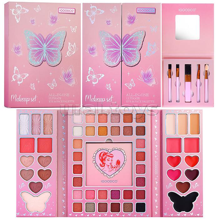 Косметика детская " Бабачка" (палетка теней)