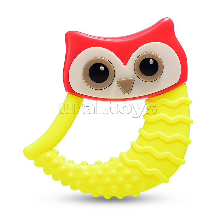 Набор погремушек "Енотик и совушка" в пакете