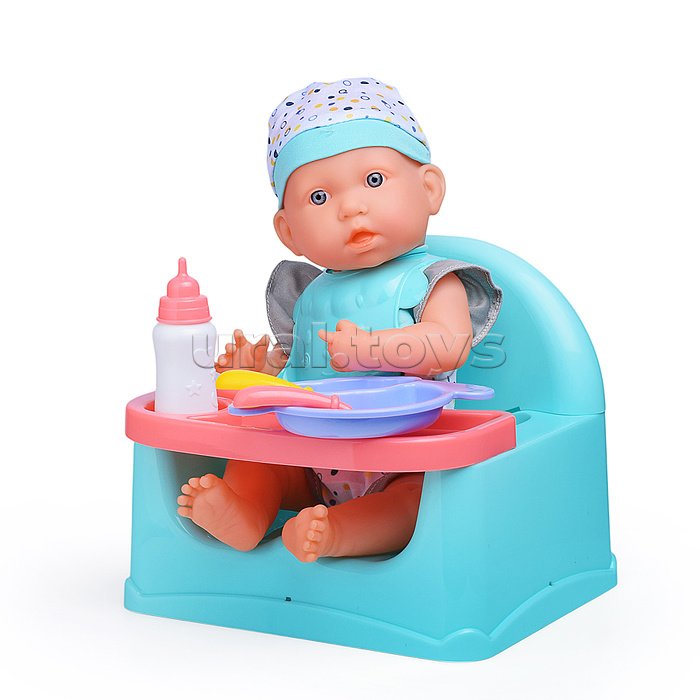 Пупс "Женечка" с аксессуарами, в коробке