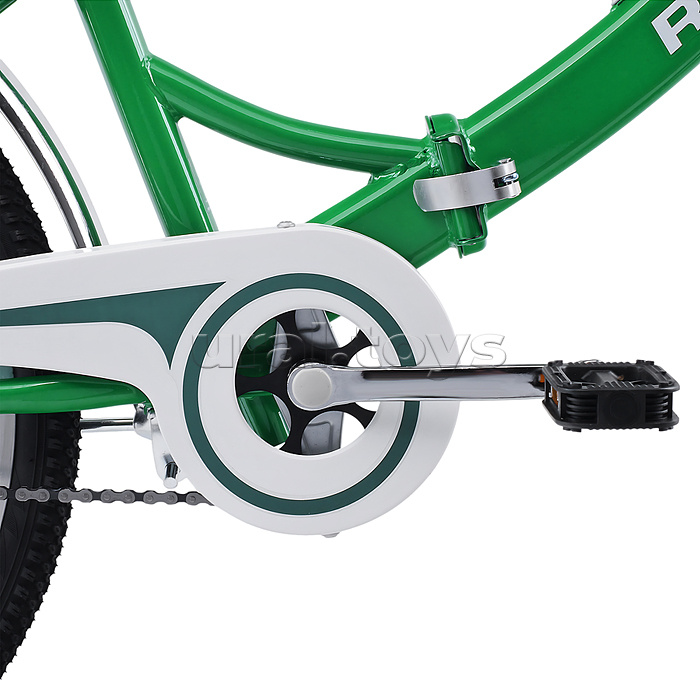 Велосипед 24" Rocket City Fold 24, цвет зеленый, размер 16"