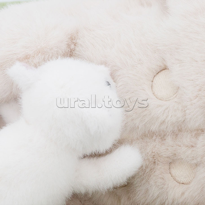 Кошечка Муся с котёнком в переноске (подарочная коробка)