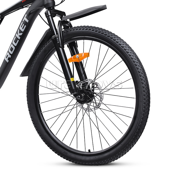 Велосипед 26" Rocket FS, цвет черный, размер 17"