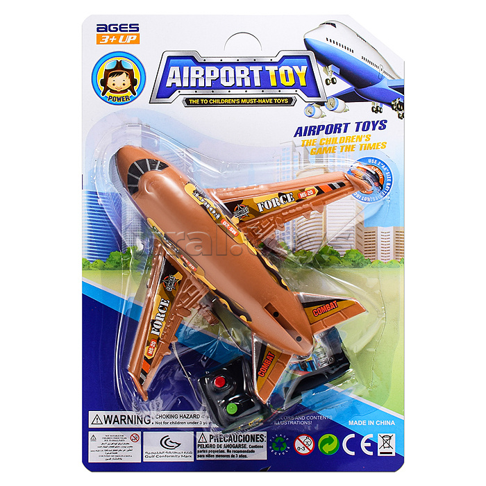 Самолет "Комарики" на листе