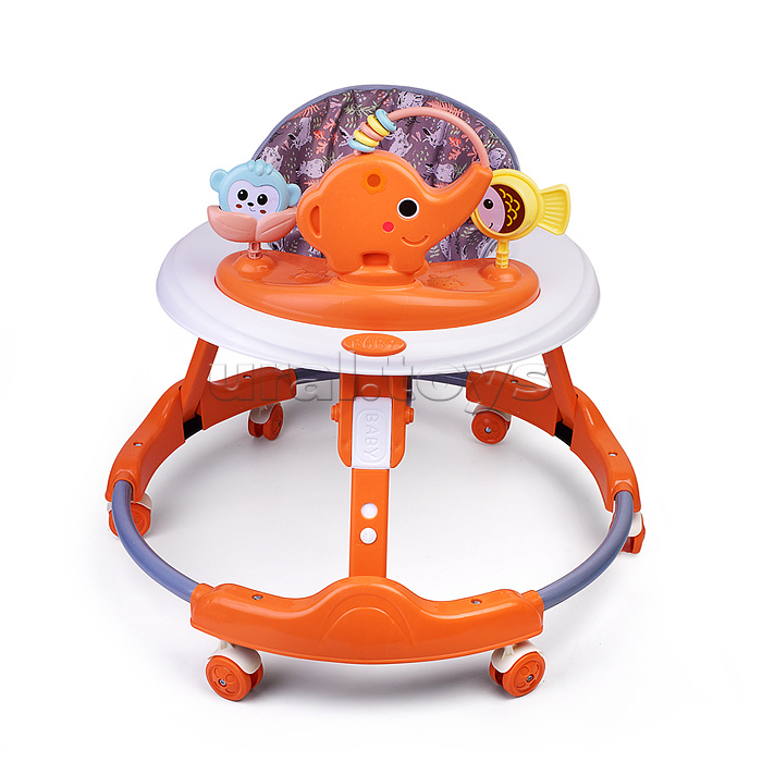 Ходунки "Веселый слоник" (цвет желтый)