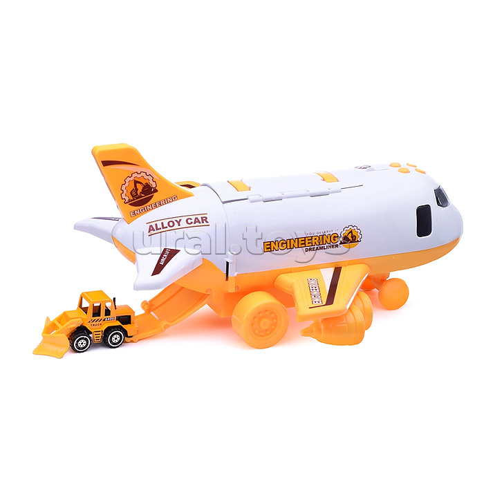 Игровой набор "Аэропорт-1" с строительной техникой, в коробке