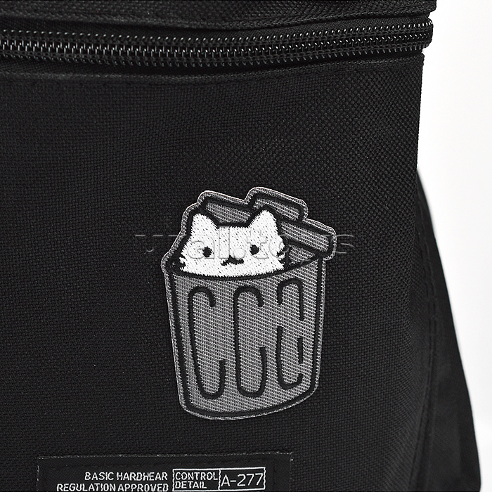 Рюкзак "What cats" подростковый 40x29x17 см (14 л) 250 г, 1 отделение на молнии, 1 передний карман, вышивка, черный Рюкзак "What cats" подростковый 40x29x17 см (14 л) 250 г, 1 отделение на молнии, 1 передний карман, вышивка, черный