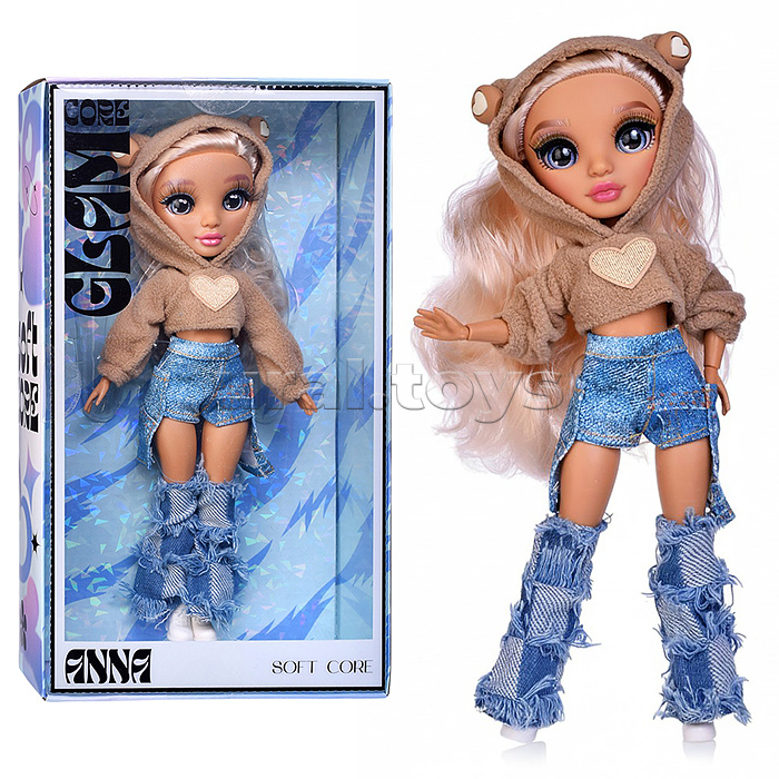 Модная кукла Glam Core, Анна Soft Core, 27 см