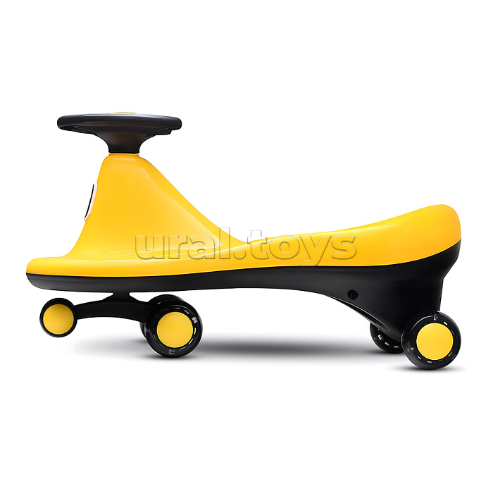 Каталка-бибикар, в коробке (желтый)