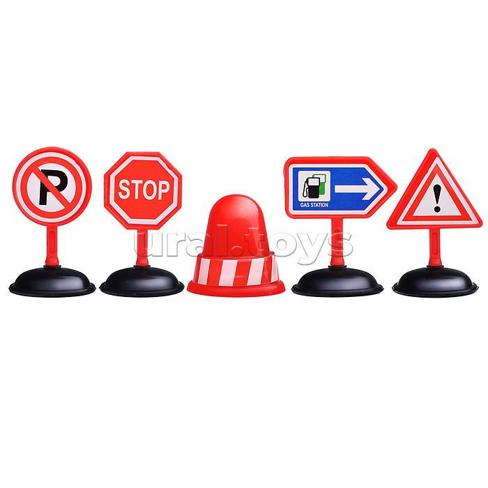 Набор с дорожными знаками "Скоростной экспресс" , в коробке