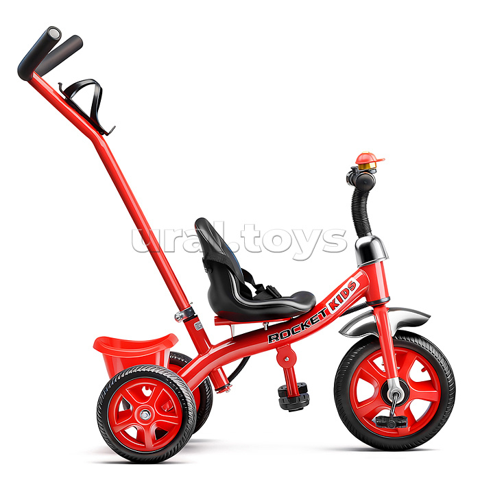 Велосипед 3-х колесный, красный