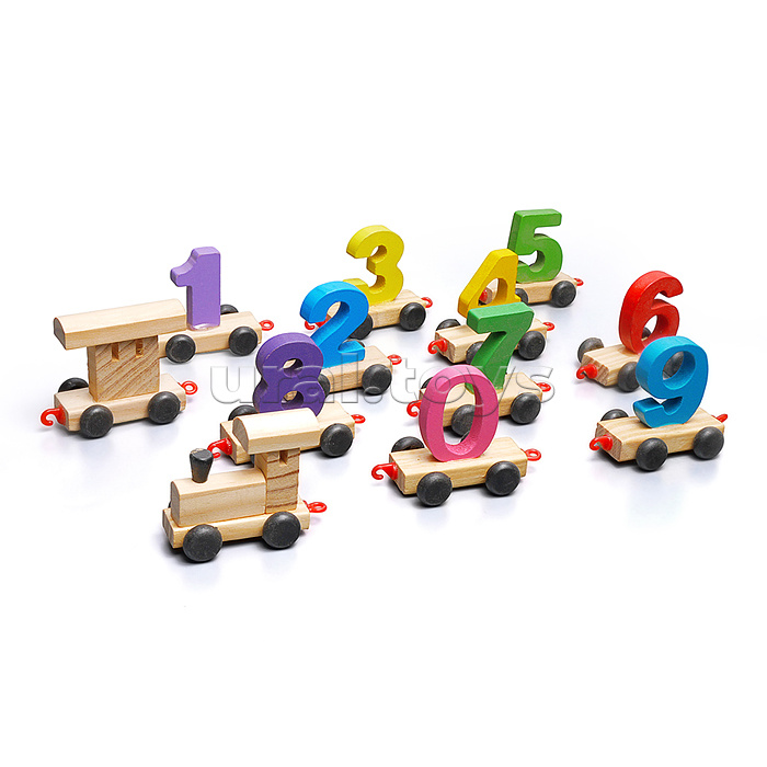 Паровоз "В мире животных"