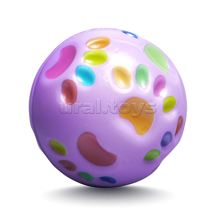 Мяч детский "Лапка" PU (7см) в коробке