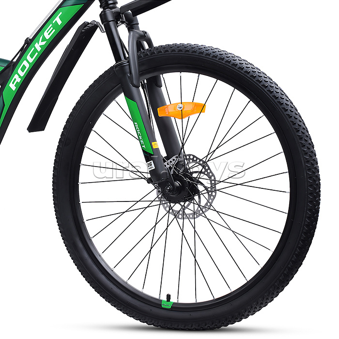 Велосипед 26" Rocket Azkar, цвет зеленый, размер 18"