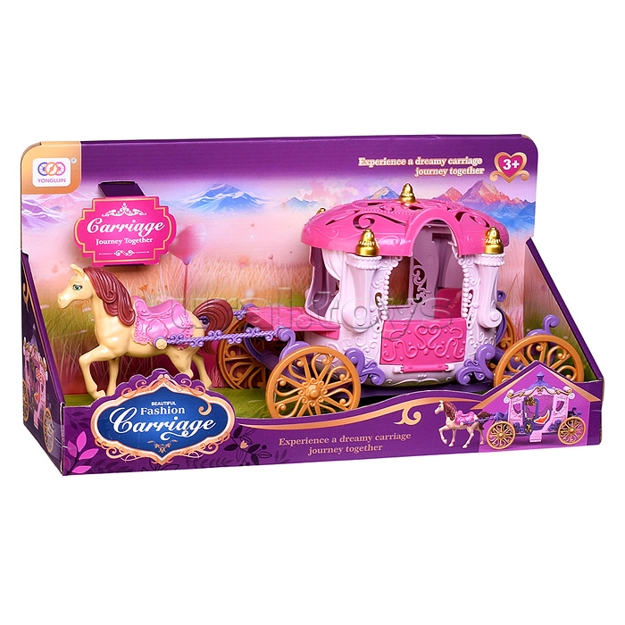 Набор карета "Яркий экипаж" в коробке