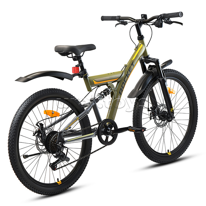 Велосипед 24" Rocket Azkar Pro, цвет хаки, размер 15"