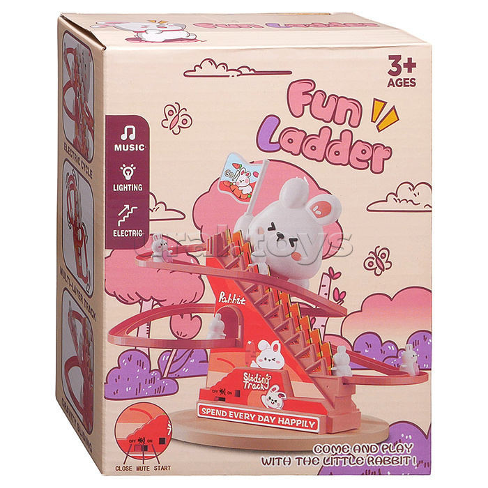 Игровой набор Горки "Путь кролика" (звук) в коробке