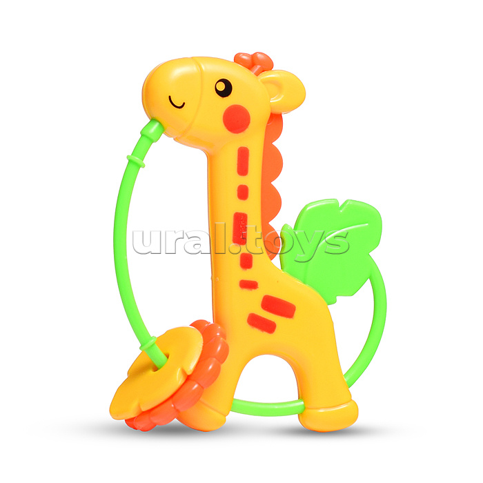 Набор погремушек "Веселье зверят" в пакете Набор погремушек "Веселье зверят" в пакете